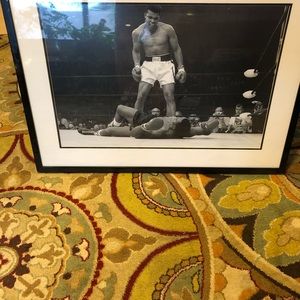 Muhammad Ali Black And White photograph